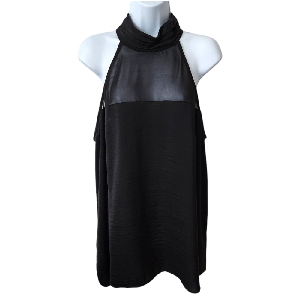 Jennifer Lopez Black Halter Neck Top Size 0X